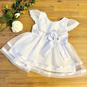 Baby Girls Christening Baptismal Party dress